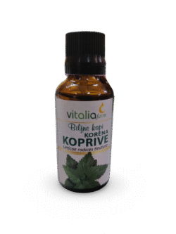 Biljne kapi korena koprive